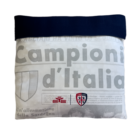CUSCINO CAMPIONI D'ITALIA CAGLIARI CALCIO