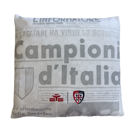 CUSCINO CAMPIONI D'ITALIA CAGLIARI CALCIO