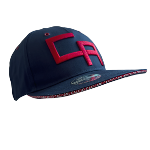 CAGLIARI CALCIO SNAPBACK CAP COTONE 26/27